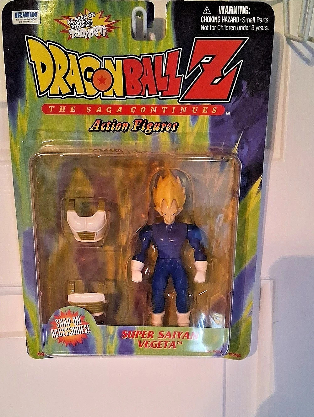 Irwin Super Saiyan Vegeta Dragon Ball Z Action Figure